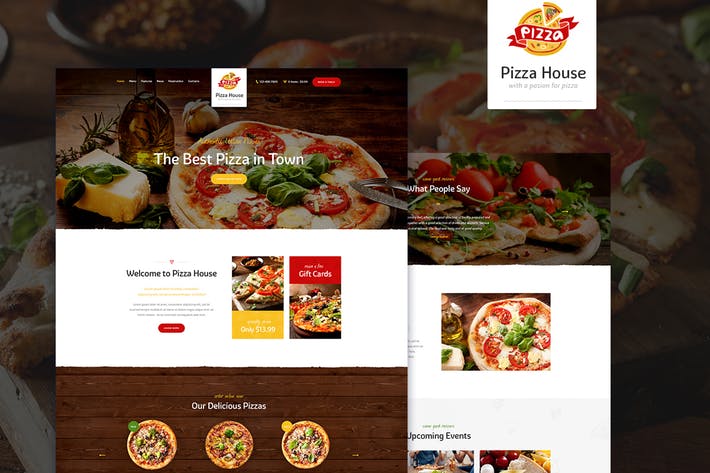 Pizza House v1.4.0 – WordPress餐厅/咖啡厅/小酒馆主题插图