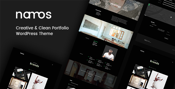 Namos v1.2.1 – WordPress 创意单页/多页组合 主题插图