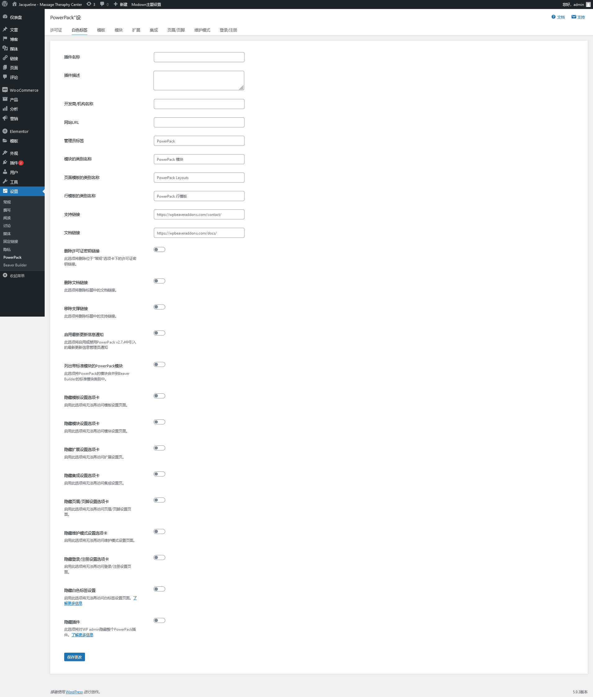 PowerPack Beaver Builder Addon v2.40.1.2（已汉化） – 页面构建器插件插图(2)