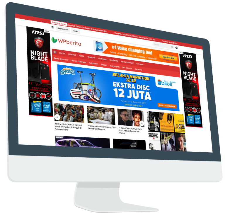 Wpberita v2.1.5 – WordPress 新闻主题插图