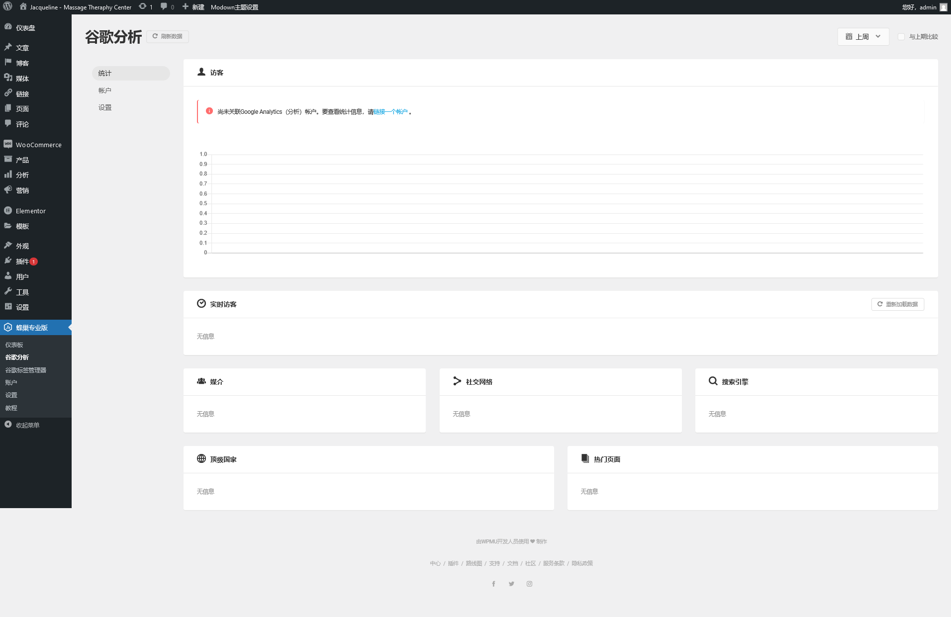 Beehive Pro v3.4.16（已汉化） – WordPress Google Analytics（分析）仪表板插件插图(3)