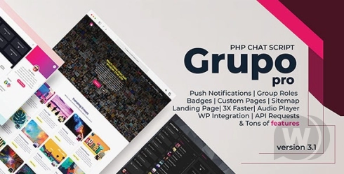 Grupo Chat Pro v3.9（已汉化） – 聊天源码插图