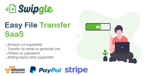 Swipgle v2.5 – 轻松文件传输 SaaS插图