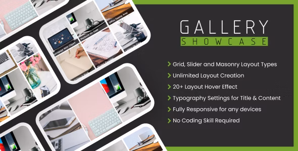 Gallery Showcase Pro v1.0.0 – WordPress 图片库插件插图