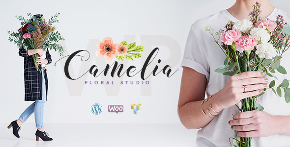 Camelia v1.2.9 - WordPress 花卉工作室主题