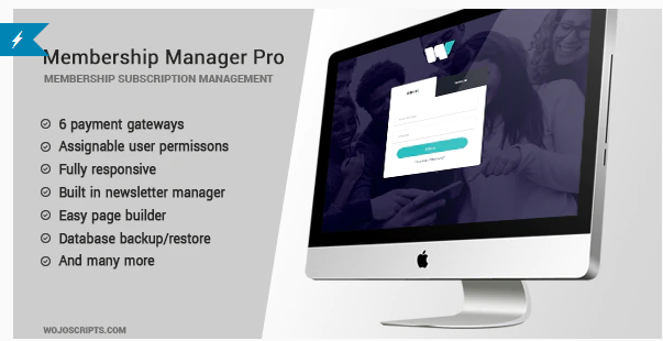 Membership Manager Pro V5.0.1(已汉化) – 会员用户管理系统