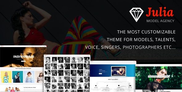 Julia v2.1.4 – WordPress 人才管理主题插图