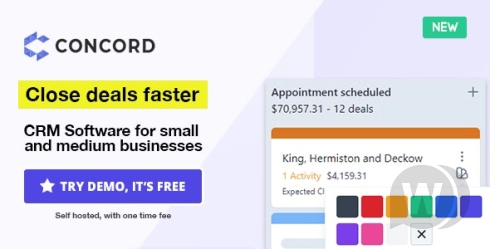 Concord v1.6.0 – 交易管理 CRM插图