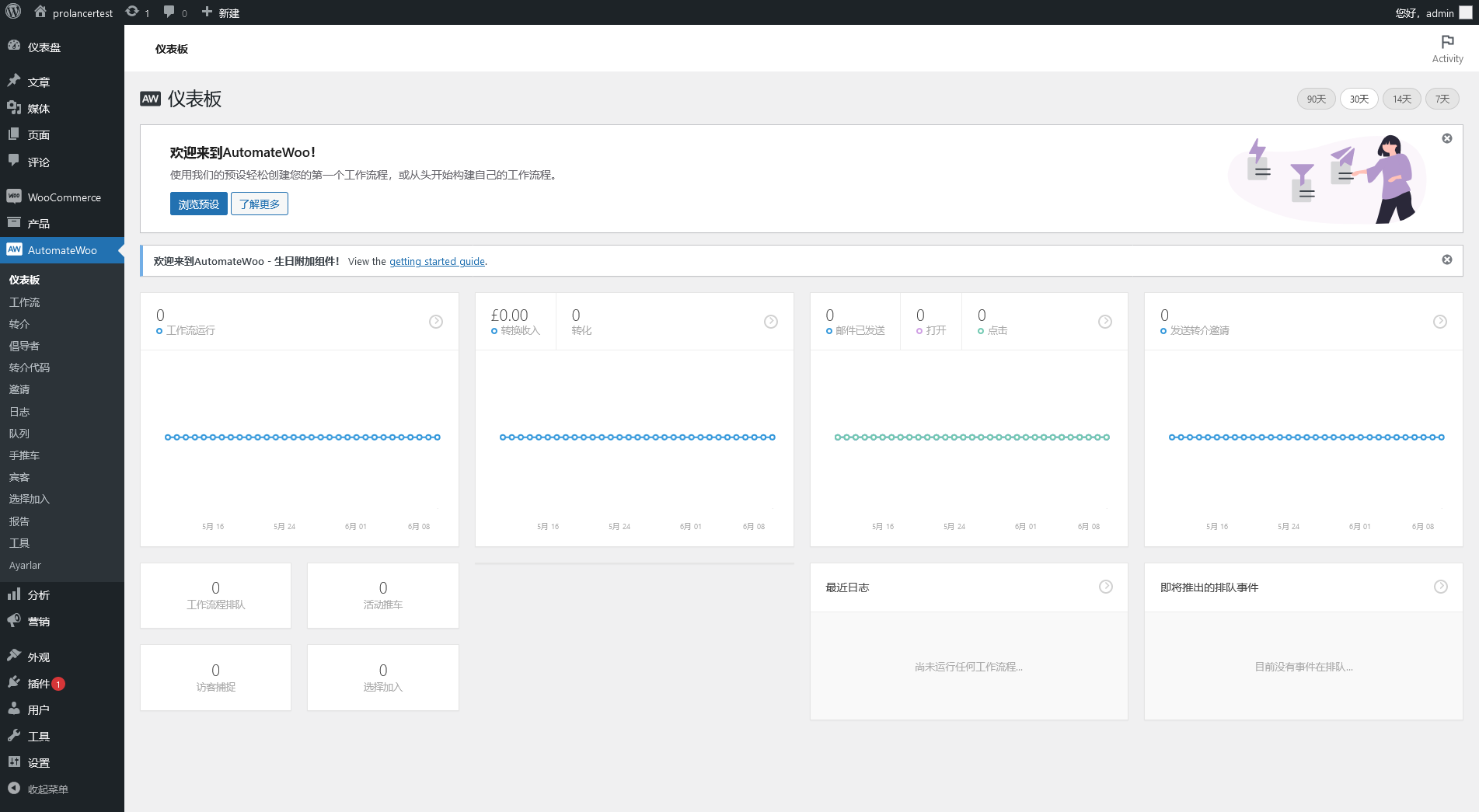 AutomateWoo v6.1.9免激活版（已汉化） – WooCommerce营销自动化插件插图(1)
