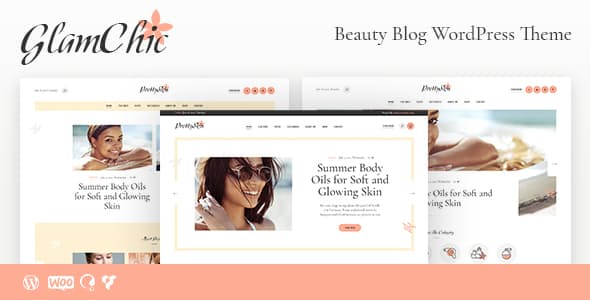 GlamChic v1.0.7 – WordPress 时尚博客或杂志主题插图