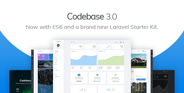 Codebase v5.7 – Bootstrap 4 管理仪表板模板和 Laravel Starter Kit插图