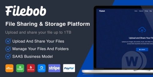 Filebob v1.8.0 – 一个共享和存储文件的平台插图