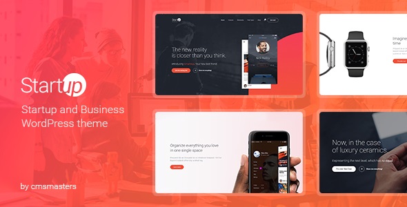 Startup Company v1.1.7 – WordPress 商业和技术主题插图