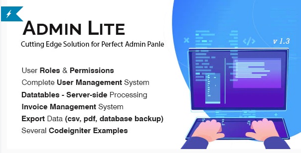 Admin Lite v4.0 – PHP 管理面板 + CRUD插图
