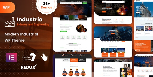 Industrial – Industry & Factory WordPress v1.0 – 6 April 2022插图