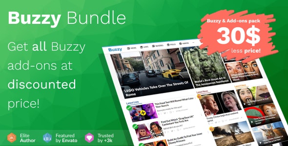 Buzzy Bundle v4.9.0 – Viral Media Script插图