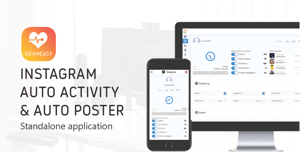 GramEasy v8.0.7 – Instagram Auto Post & Activity (Standalone script)插图