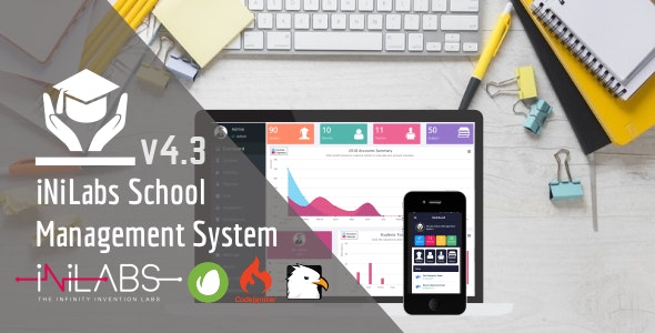 Inilabs School Express v5.8（已汉化） – 学校管理系统插图