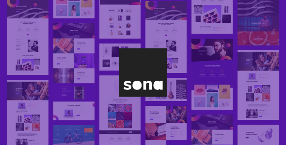 Sona v1.1.2 – WordPress数字营销机构插图