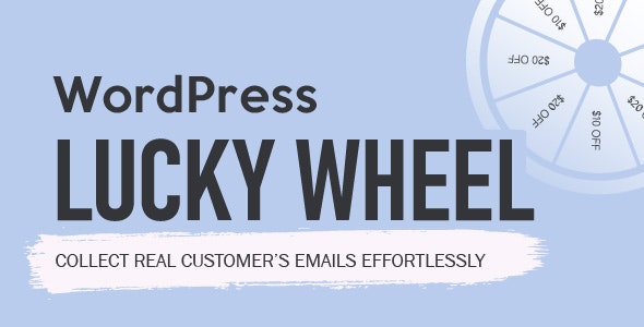 WordPress Lucky Wheel v1.2.9（已汉化） – 幸运轮盘旋转抽奖插件插图