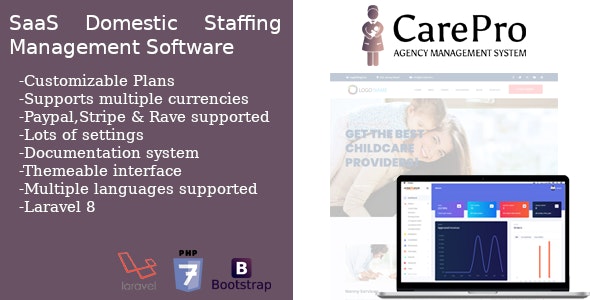 CarePro 24th Aug 2022 – SaaS 家政人员代理管理系统插图
