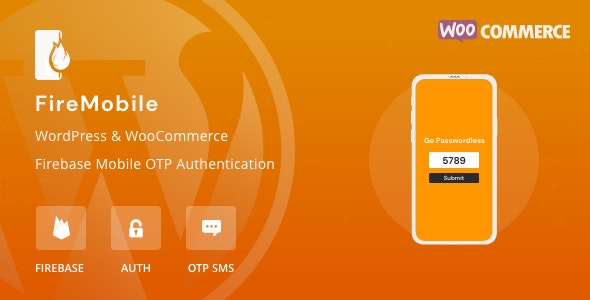 FireMobile v1.0.8 – WordPress 和 WooCommerce Firebase 移动 OTP 身份验证插图