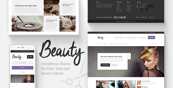 Beauty – Hair Salon & Spa WordPress Theme v1.6.6插图
