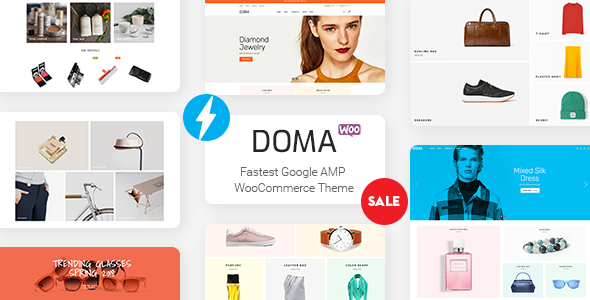 Doma v3.1.1 – Google AMP 多供应商 WooCommerce 主题插图