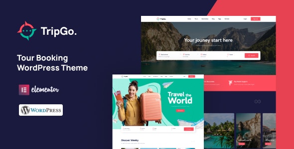 Tripgo v1.5.0 – 旅游预订 WordPress 主题