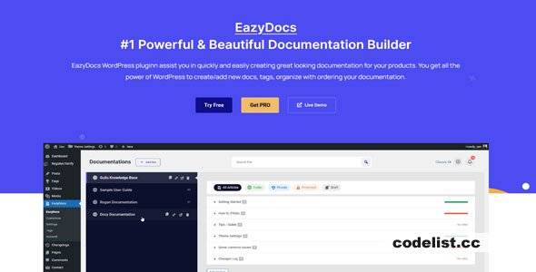 EazyDocs Pro (Premium) v2.0.6（已汉化）