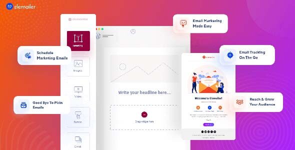 Elmailer v4.1.7（已汉化） – Elementor 电子邮件模板生成器插图