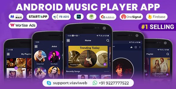 Android Music Player v(16 July 2025) – Online MP3 (Songs) App