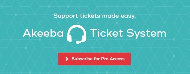 Akeeba Ticket System Pro v5.2.3