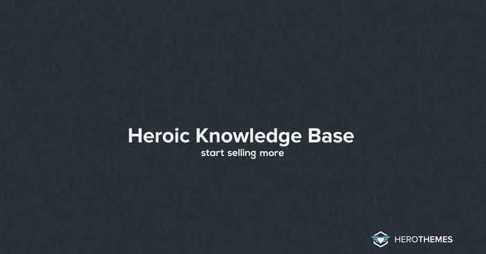 Heroic Knowledge Base Plugin v3.3.0 – HeroThemes