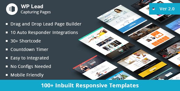 WP Lead Capturing Pages v2.3 – WordPress Plugin插图