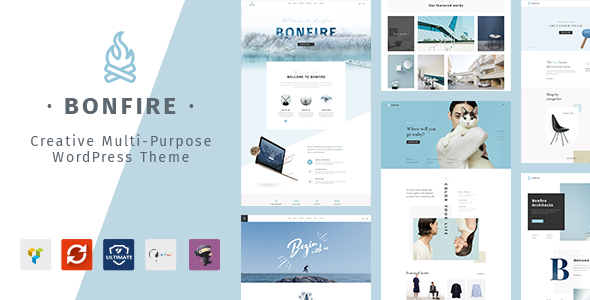 Bonfire v1.6.8 – Creative Multipurpose WordPress Theme插图