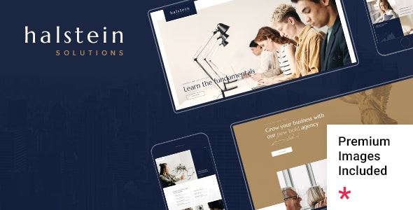 Halstein v1.7 – 商务咨询插图