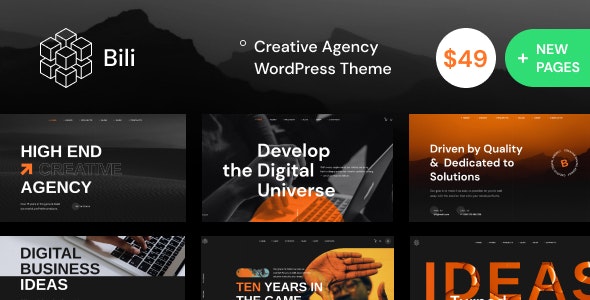 Bili v1.0.13 – WordPress Creative Agency主题