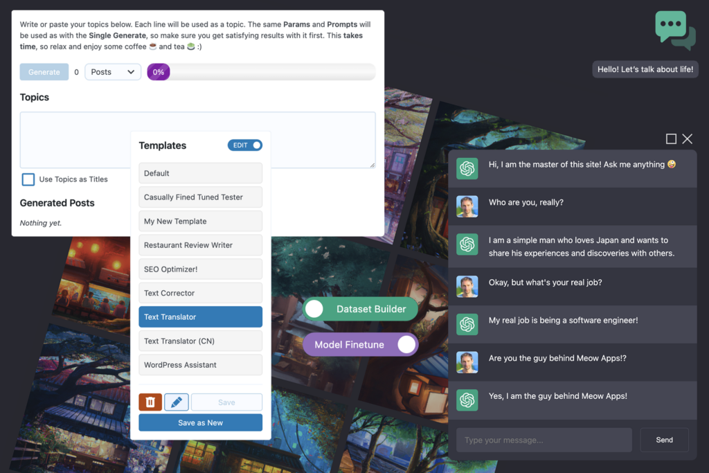 Meow Apps v2.1.5 – AI Engine插图