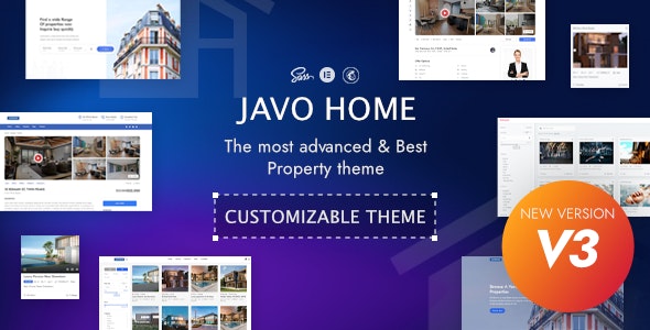 Javo Home v3.4 – WordPress房地产主题插图