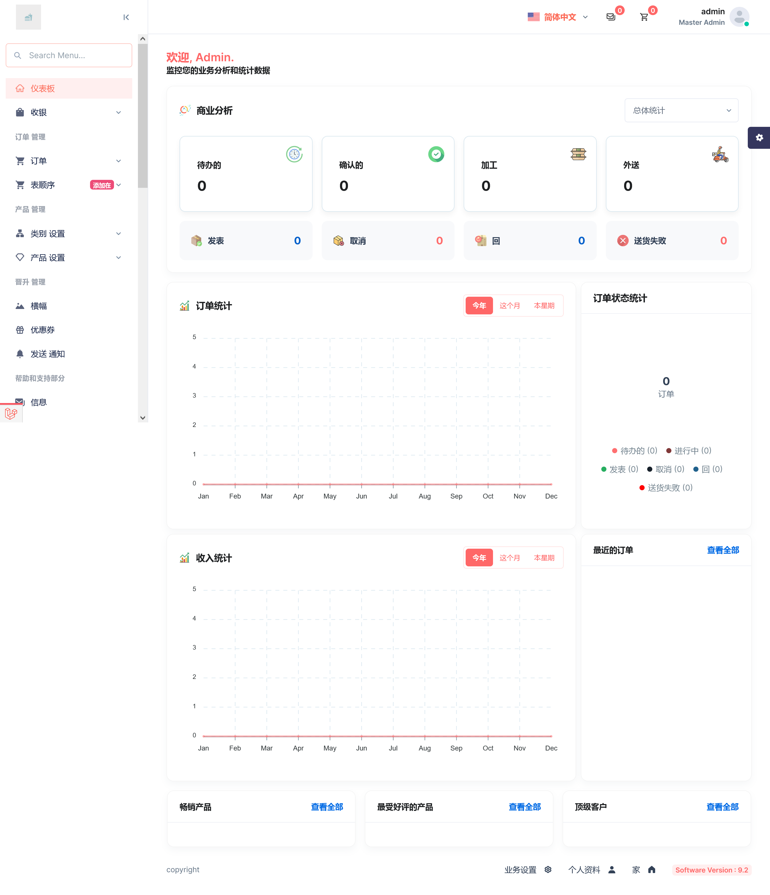 eFood v11.3（后端已汉化） – 带有 Laravel 管理面板 + 送货员应用程序的送餐应用程序插图(1)