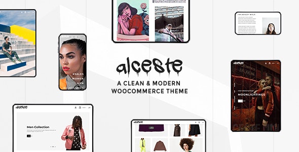 Alceste  v1.4.5 – 干净现代的 WooCommerce 主题插图