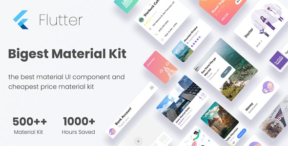 Biggest Pro Widget Flutter Kits – Best Selling Flutter Widget Kit 3.0 Flutter UI Kit 1.0.0插图