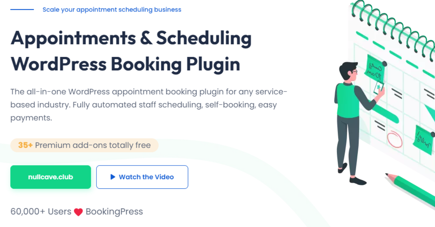 BookingPress Pro v5.0.1(已汉化) – Appointment Booking plugin
