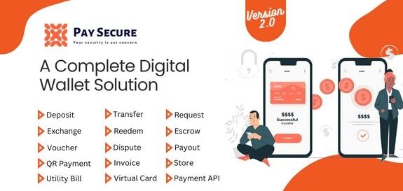 Pay Secure v2.0.1 – 完整的数字钱包解决方案插图