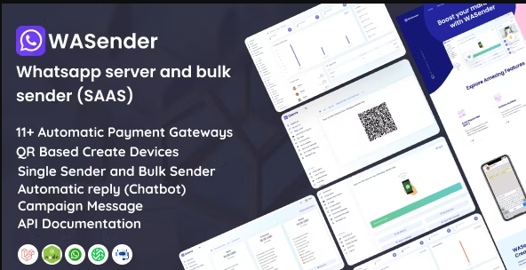 WASender v4.6.0（汉化94%） – Whatsapp server and bulk sender (SAAS)插图