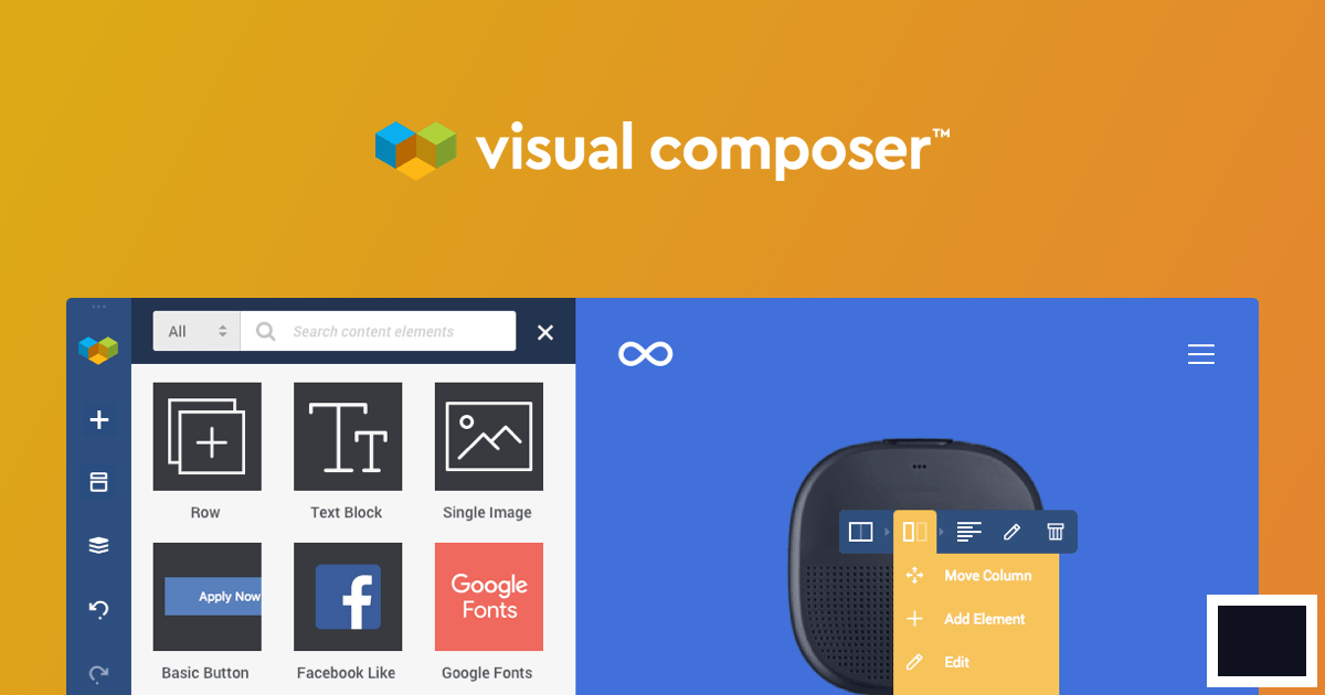 Visual Composer Premium v45.0.1（已汉化） – WP 页面构建器插图