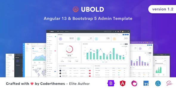 UBold v1.2.0 – Angular 13 Admin & Dashboard Template插图
