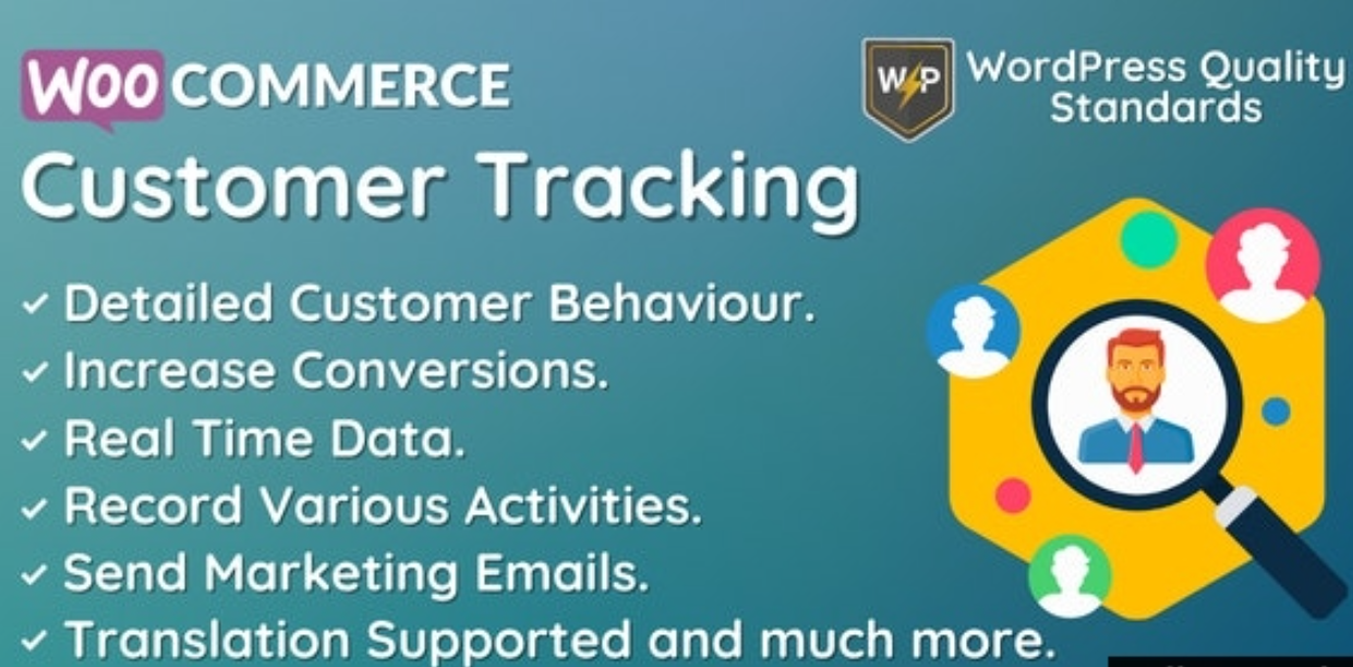 WooCommerce Customer Tracking v1.0.3 – Record User Activities插图