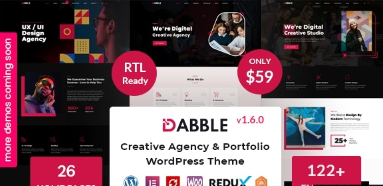 Dabble v1.6.0 – 创意机构和作品集插图